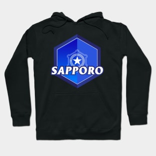 Sapporo Municipality Japanese Symbol Hoodie